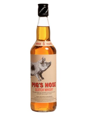 Pig's Nose Blended Scotch Whisky 40% ABV 750ml